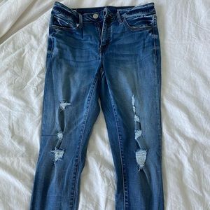 High rise SO skinny jeans.